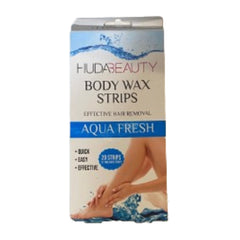 Huda Beauty Aqua Fresh Body Wax - 20 Strips - ShopXonline