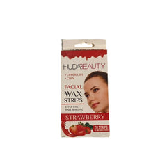 Huda Beauty Facial Wax Strips - 20 Strips - ShopXonline