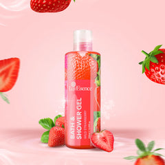 Luv Esence Wild Strawberry Bath & Shower Gel  (250ml)