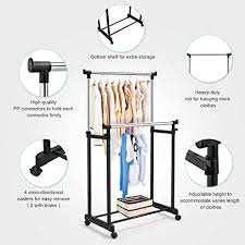 Double Pole Cloth Rack