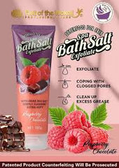 Superfood for Skin Spa Bath Salt Exfoliating Raspberry Chocolate 380g