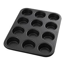 12pcs Cupcake Tray - Cake Baking Tray
