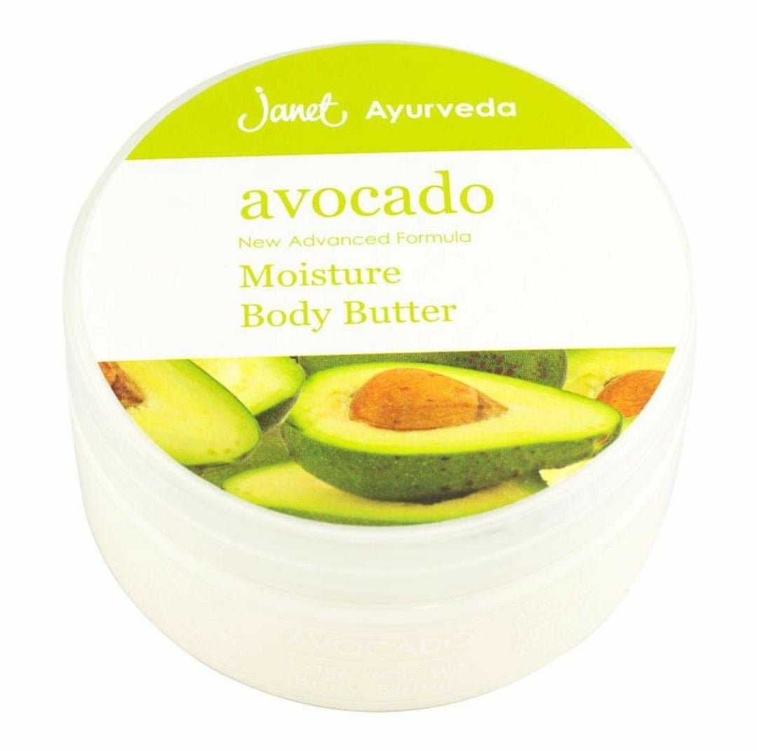 Janet Ayurveda Avocado Moisture Body Butter - 225ml - ShopXonline