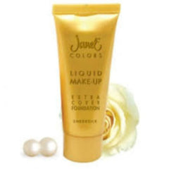 Janet Colors Sheersilk Liquid Makeup Extra Cover Foundation - Natural Glow 40ml - ShopXonline