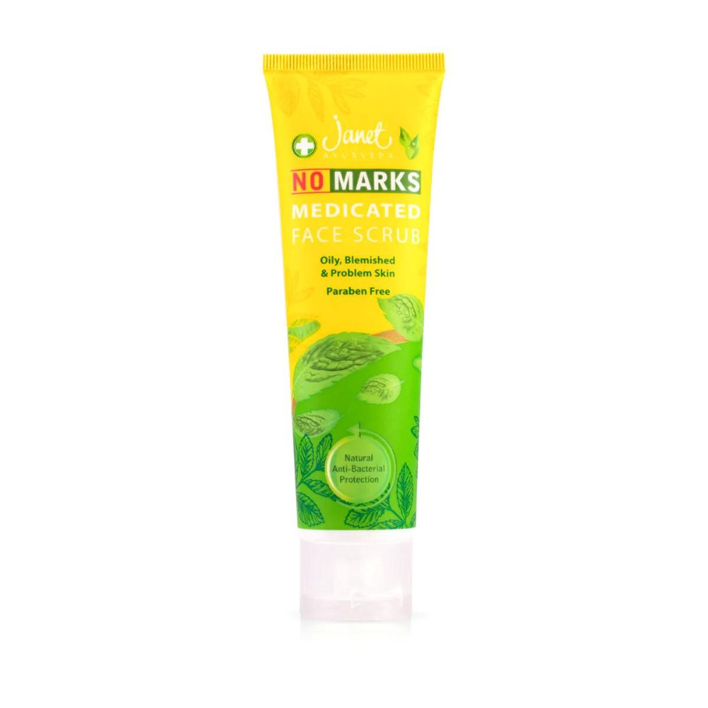 Janet Medicated Face Scrub - 100ml - ShopXonline