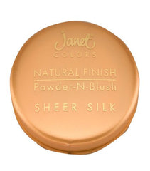 Janet Natural Finish Powder - N - Blush Sandal Glow No 4 - ShopXonline