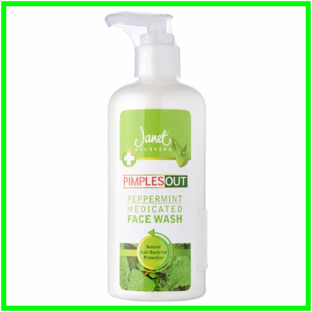 Janet Peppermint Medicated Face Wash - 300ml - ShopXonline