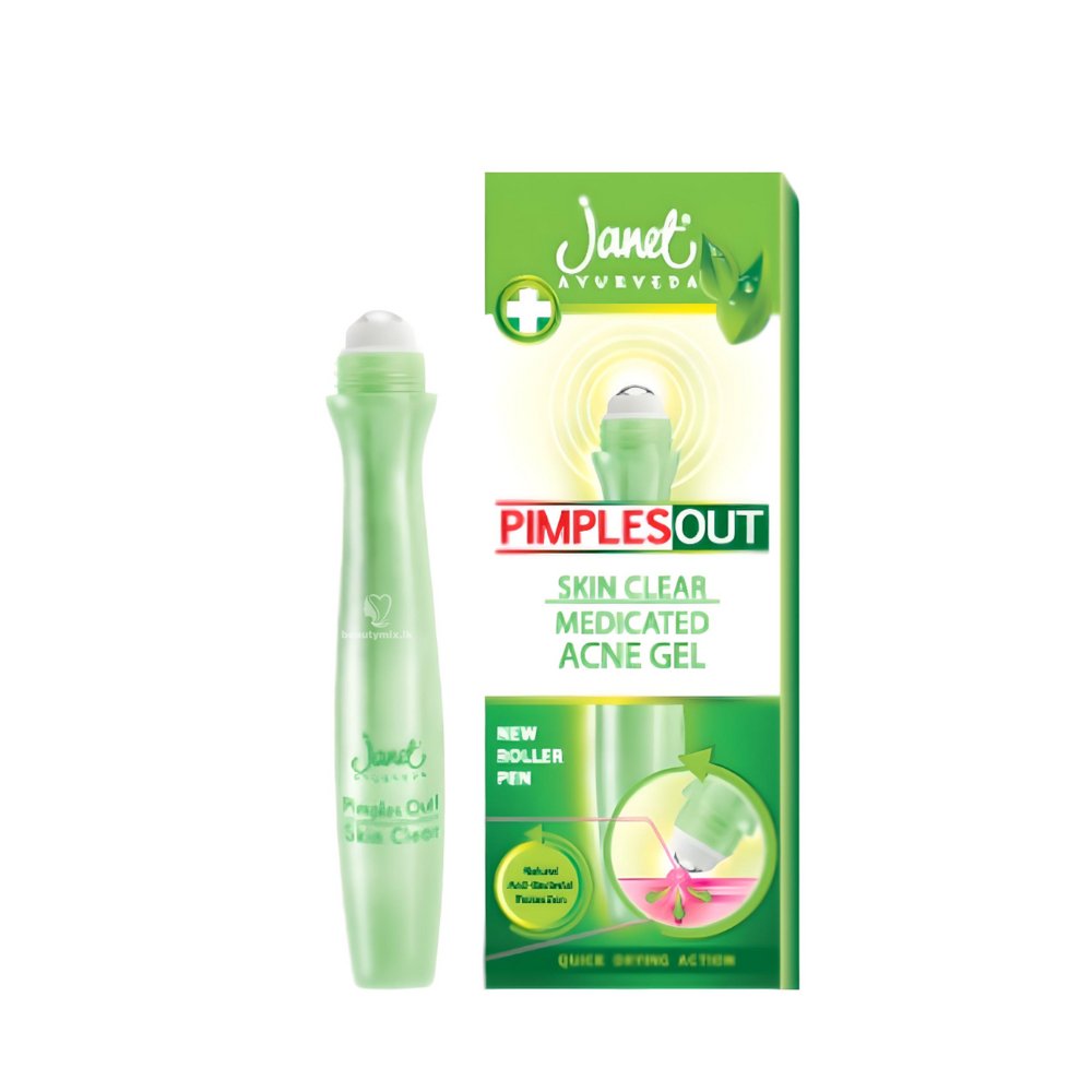 Janet Pimples Out Acne Gel Roll On - 15ml - ShopXonline