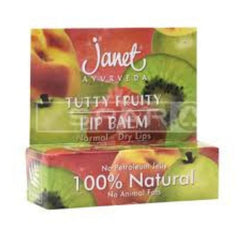 Janet Tutty Fruity Normal - Dry Lips Lip Balm - 3.5g - ShopXonline