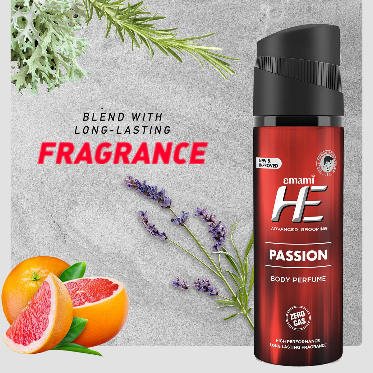 HE Body Perfume, Passion, 120ml