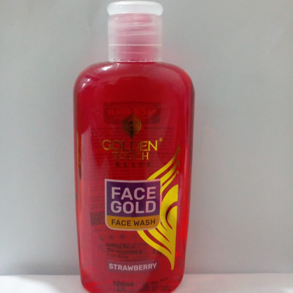 Golden Touch Strawberry Face Wash 120ml