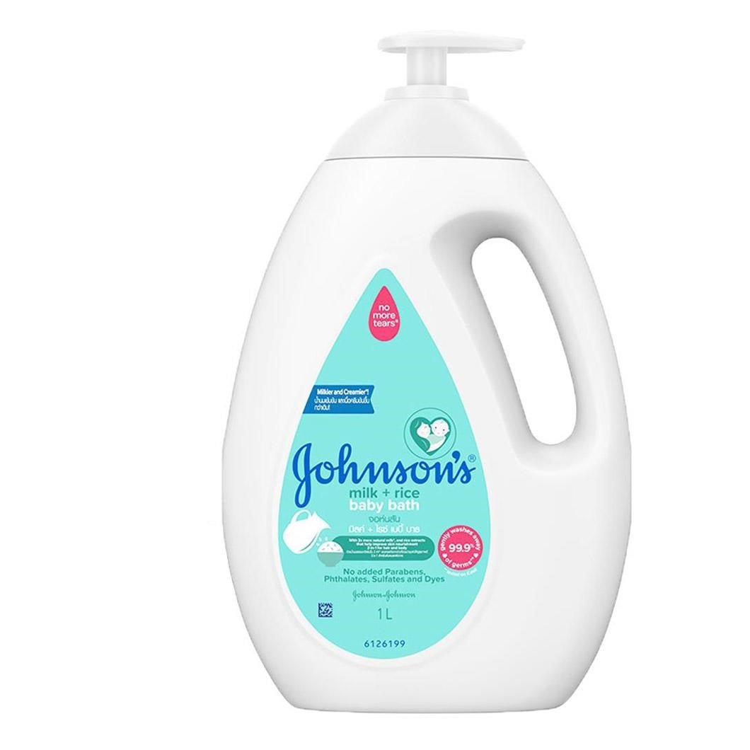 Johnson's Milk+Rice Bath - 1000ml - ShopXonline