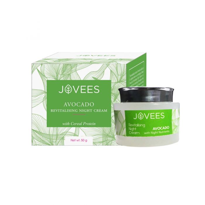 Jovees Avocado Revitalising Night Cream - 50g - ShopXonline