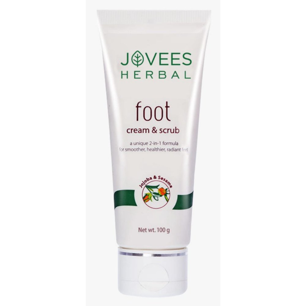 Jovees Herbal Foot Cream And Scrub - 50g - ShopXonline