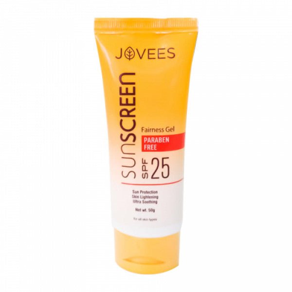 Jovees Herbal Suscreen fairness Gel SPF25 For All Skin 50g - ShopXonline
