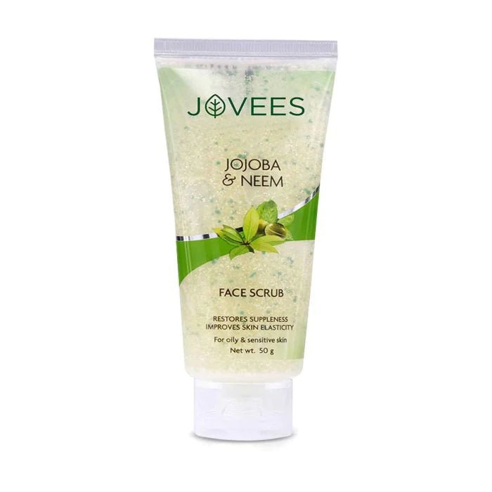 Jovees Jojoba And Wheatgerm Face Scrub - 100g - ShopXonline