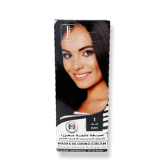 Jungle Fever Hair Coloring Cream 1 Black - ShopXonline