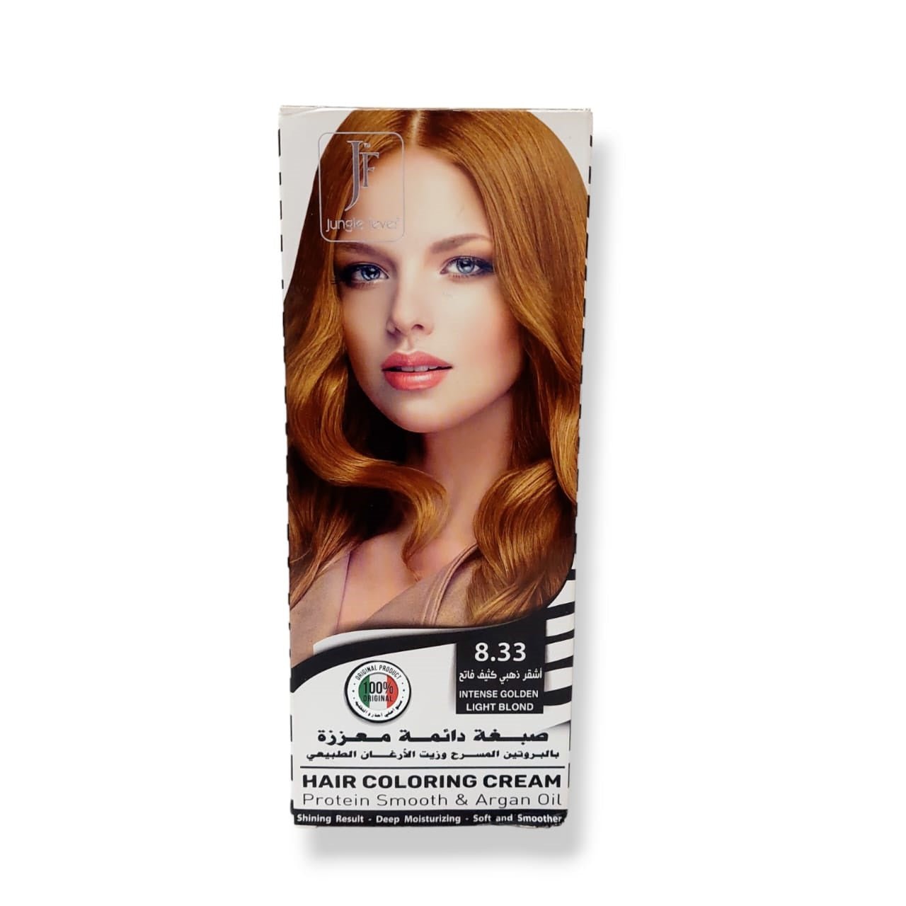 Jungle Fever Hair Coloring Cream 8.33 Intense Golden Light Blond - ShopXonline
