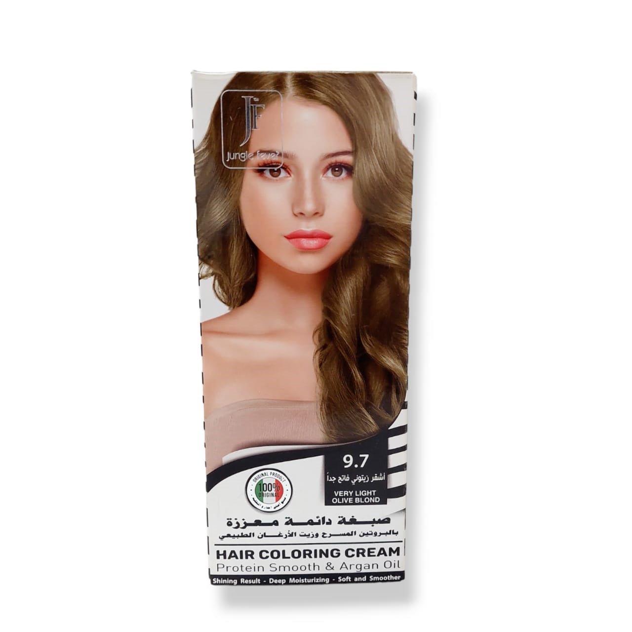 Jungle Fever Very Light Olive Blond 9.7 Hair Coloring Cream Pack 100