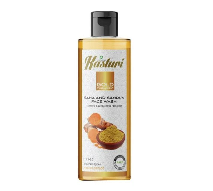 Kasturi Gold Turmeric Face Wash 100ml - ShopXonline