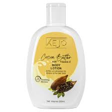 Kejo Cocoa Butter With Vitamin E Body Lotion - 250ml - ShopXonline