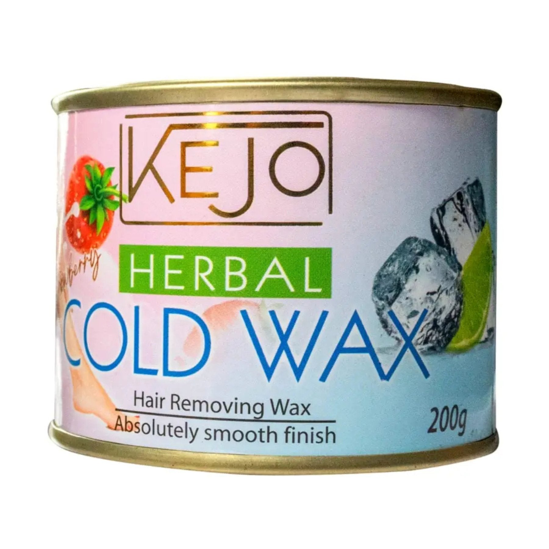 Kejo Herbal Strawberry Cold Wax 200g - ShopXonline