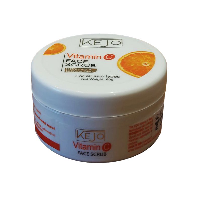 Kejo Vitamin C Face Scrub - 60g - ShopXonline