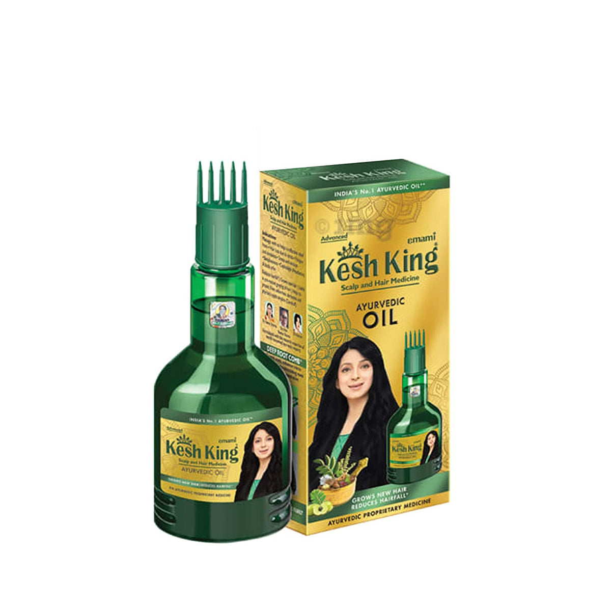 Kesh King Ayurvedic Anti Hairfall Hair Oil - 50ml - ShopXonline