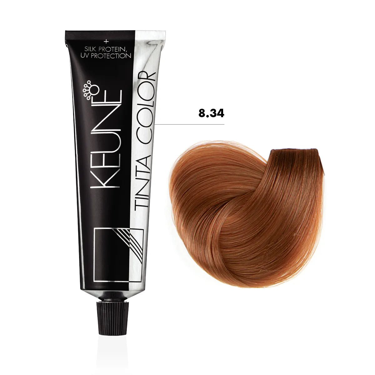 Keune Tinta Color No. 8.34 golden blonde shade 60 ml - ShopXonline