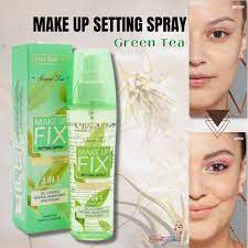 Kiss Beauty Green Tea Makeup Setting Spray Fix - 150ml - ShopXonline