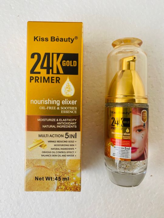 Kiss Beauty 24k Gold Primer 45ml