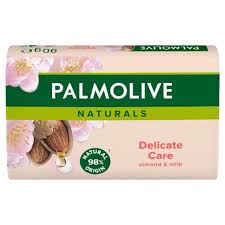 palmolive almond & milk bar soap = 90g