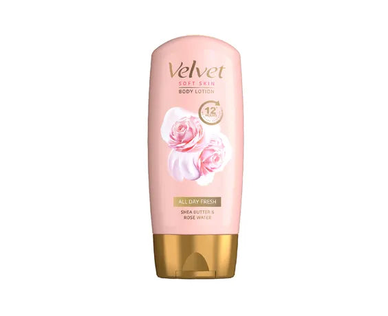 Velvet Body Lotion All day Shea Butter & Rose Water 100ml