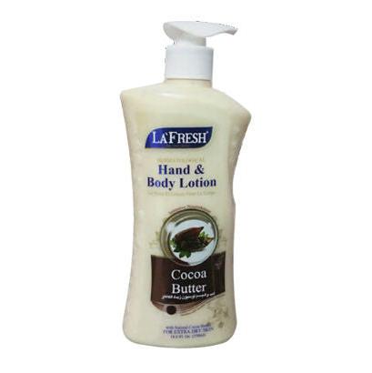 La Fresh Cocoa Butter Hand & Body Lotion - 550ml - ShopXonline