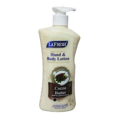 La Fresh Cocoa Butter Hand & Body Lotion - 550ml - ShopXonline