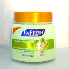 La Fresh Deep Exfoliating Cucumber Face Pack & Face Mask with Skin Whitening - 575gm - ShopXonline