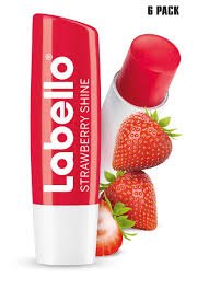 Labello Strawberry Shine Lip Balm - ShopXonline