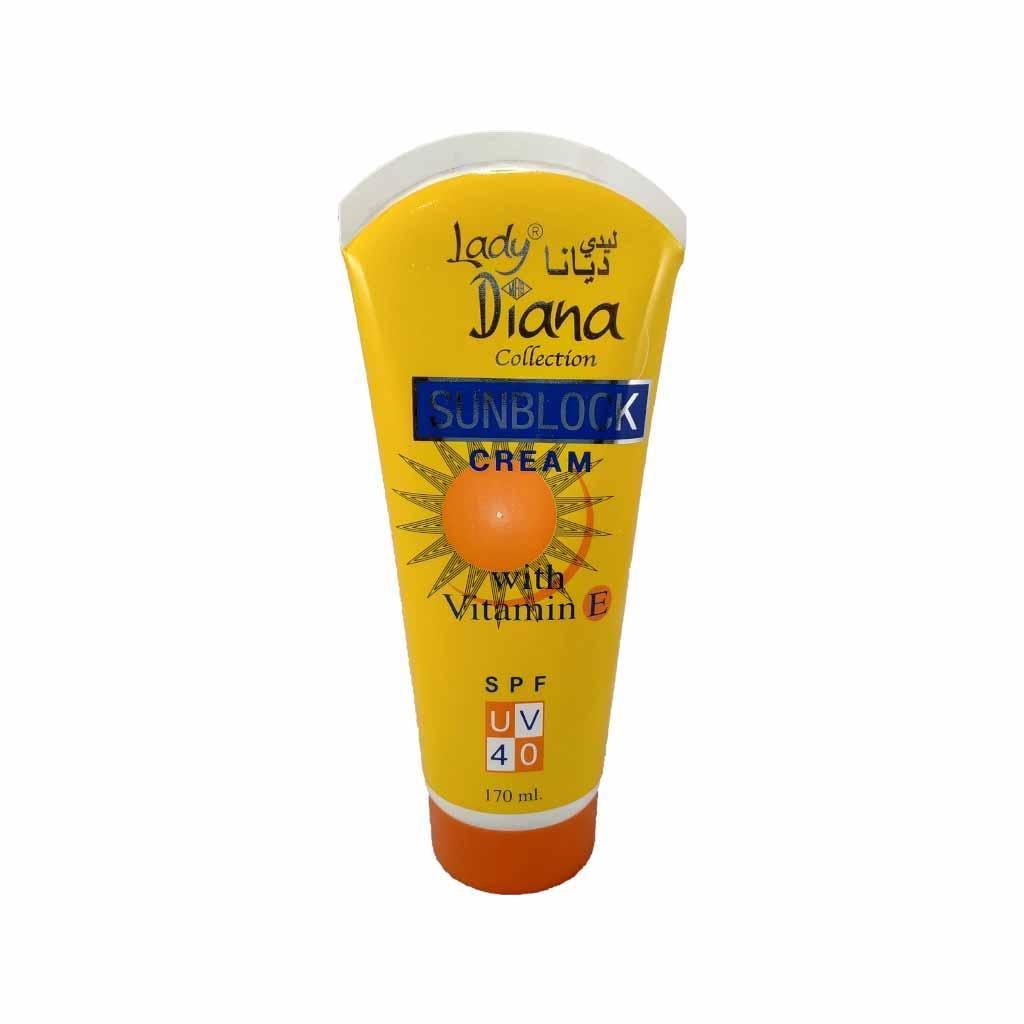 Lady Diana SPF UV 60 Sun Block Cream - 170ml - ShopXonline