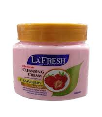 La'Fresh Strawberry Moisturising Cream - 500ml - ShopXonline