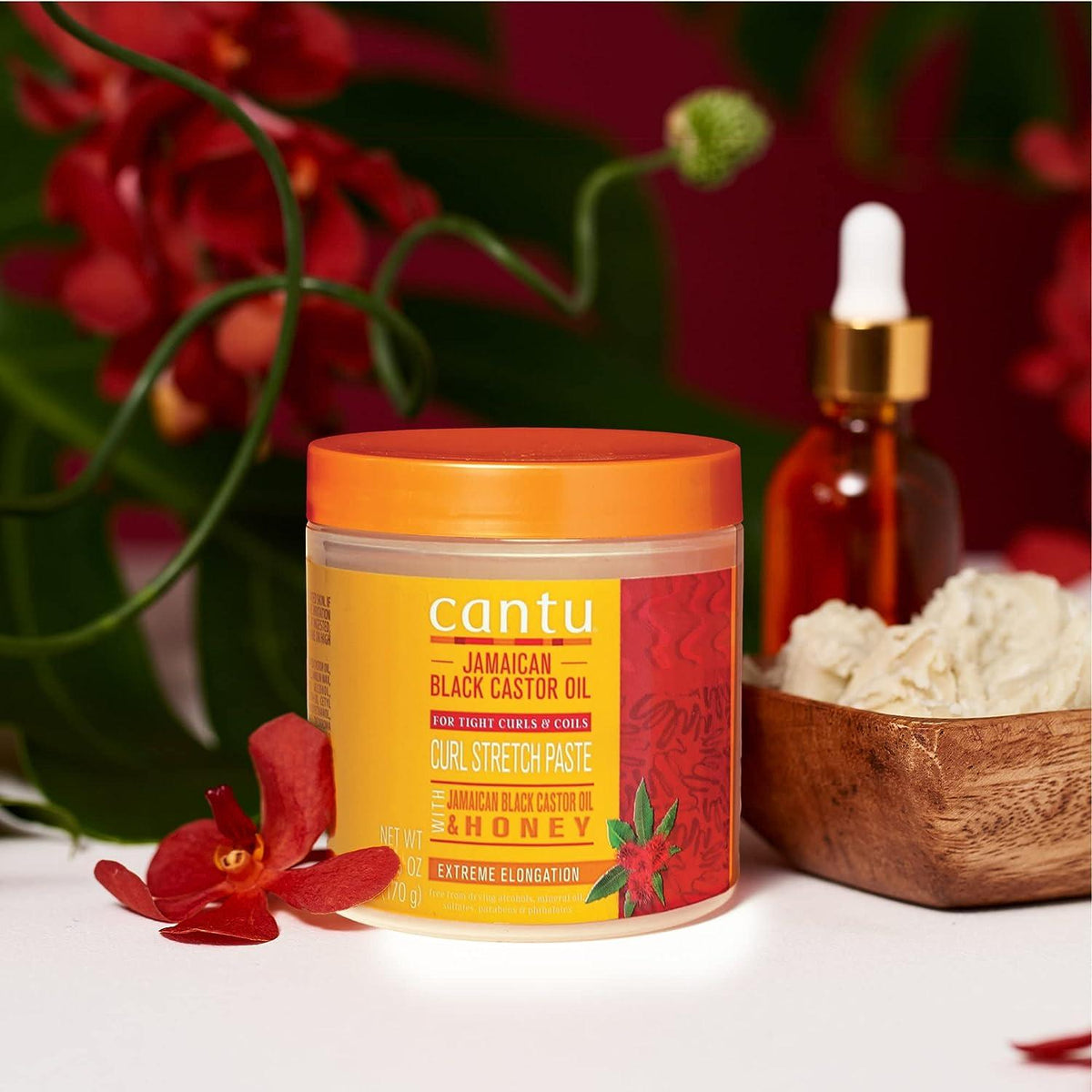 Cantu Jamaican Black Castor Oil - curl stretch paste 170g