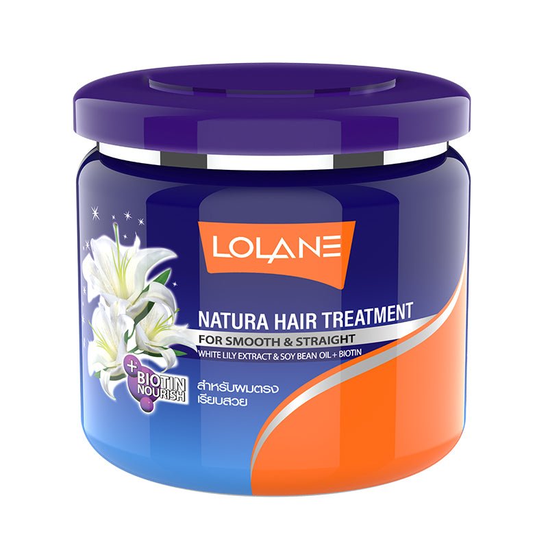 Lolane Natura Hair Treatment For Smooth & Straight 100g - ShopXonline