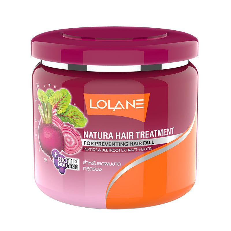 Lolane Natura Hair Treatment Nourishing Rough Color Repair Dry Damaged 100g - ShopXonline