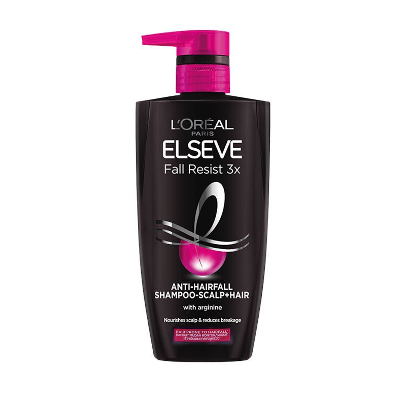 Loreal Elseve Fall Resist 3x Shampoo - 410 ml - ShopXonline
