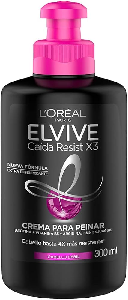 L'Oreal Elvive Caida Resist Crema Para Peinar Hair Cream 300ml - ShopXonline