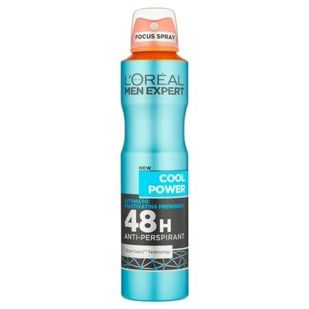 L'Oreal Loreal Men Expert Cool Power 48H Anti Perspirant Deodorant 250ml - ShopXonline