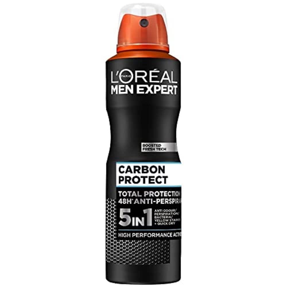 Loreal Men Expert Carbon Protect Antiperspirant Spray - 300ml - ShopXonline