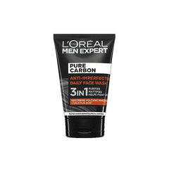 L'Oreal Men Expert Pure Carbon Anti - Imperfection Daily Face Wash 100ml - ShopXonline