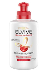 L'Oréal Paris Elvive Crema para Peinar Elvive Reparación Total 5 300 ml - ShopXonline