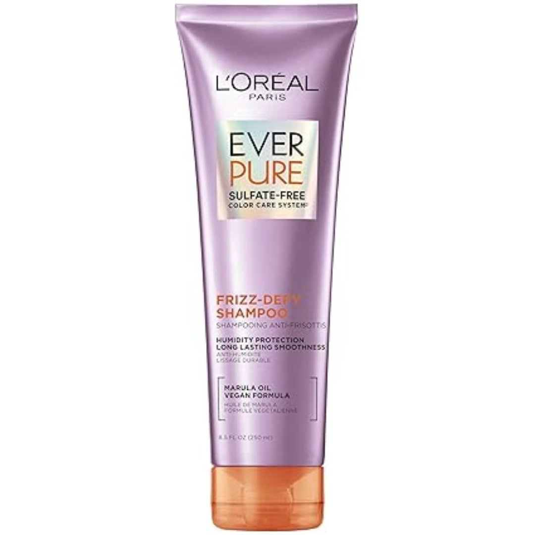 Loreal Paris Ever Pure Sulfate Free Frizz Defy Shampoo 250ml - ShopXonline