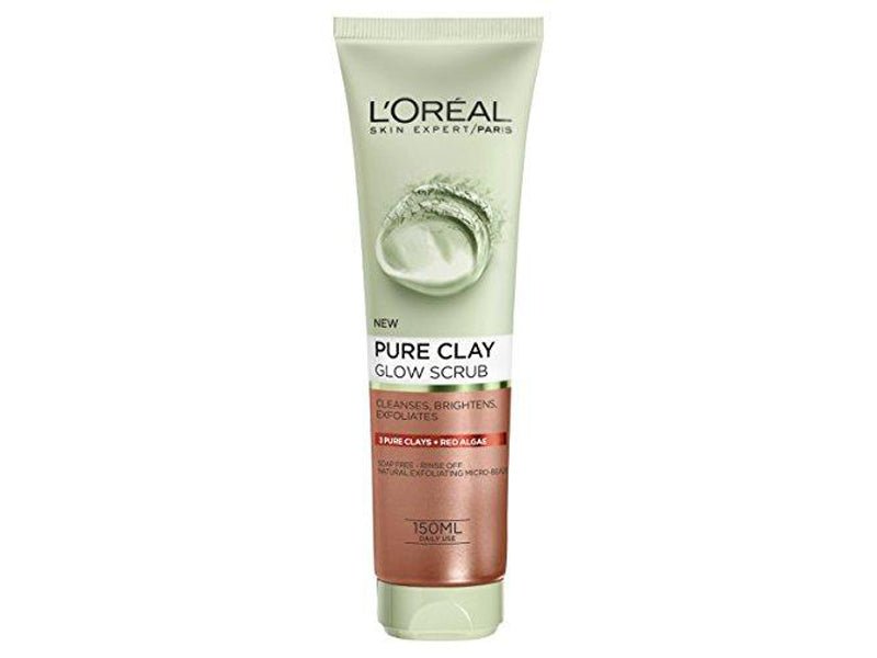 Loreal Pure Clay Glow Scrub - 150ml - ShopXonline